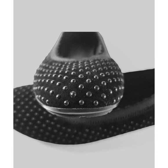 HISPANITAS 3D Black Women's Hobnail Scalloped Bethel Ballerina Flats Shoes US 6 - Picture 8 of 11
